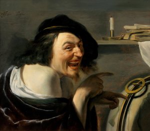 デモクリトス 作： Johannes Moreelse